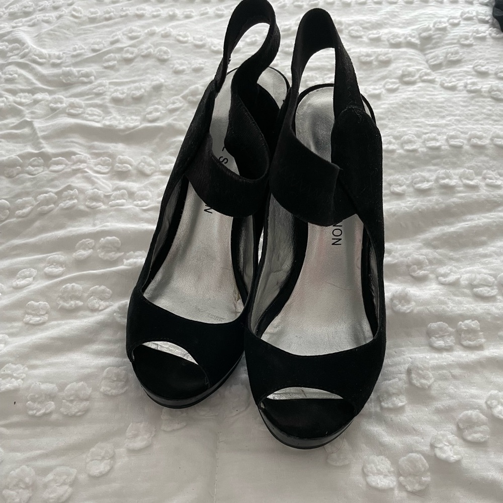 Black heels